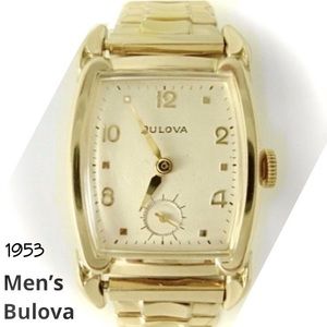 Men's 1953 Bulova antique vintage Ambassador  Watch is in very good condition.